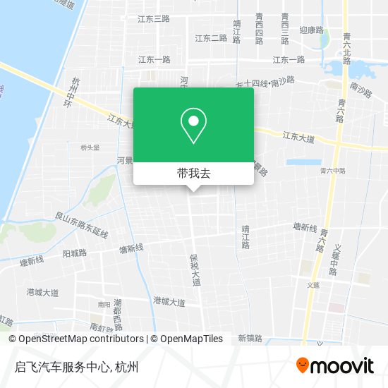 启飞汽车服务中心地图