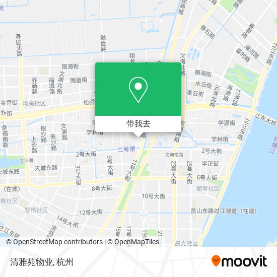 清雅苑物业地图
