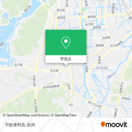 宇皓便利店地图