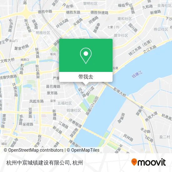 杭州中宸城镇建设有限公司地图