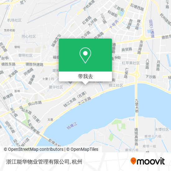 浙江能华物业管理有限公司地图