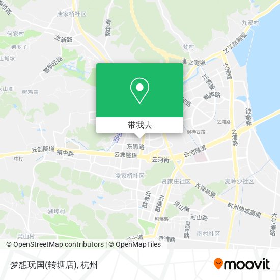 梦想玩国(转塘店)地图