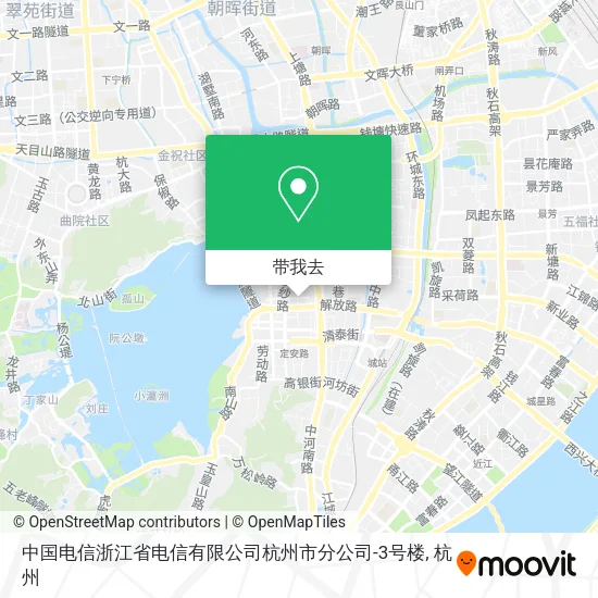 中国电信浙江省电信有限公司杭州市分公司-3号楼地图