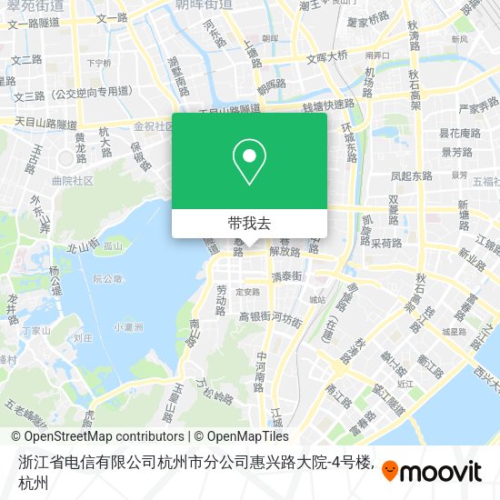 浙江省电信有限公司杭州市分公司惠兴路大院-4号楼地图