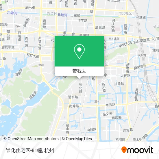 崇化住宅区-81幢地图