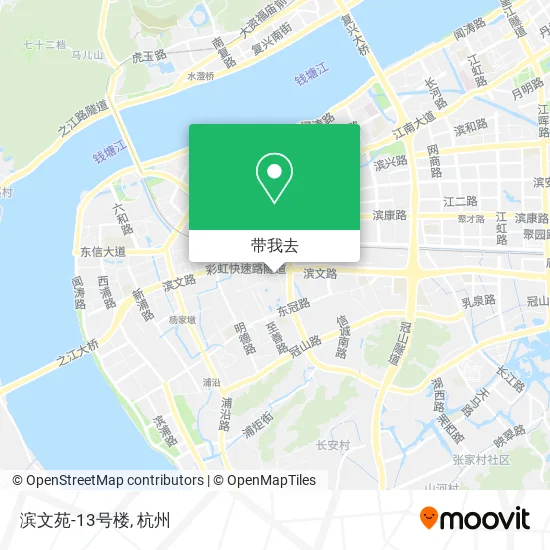 滨文苑-13号楼地图