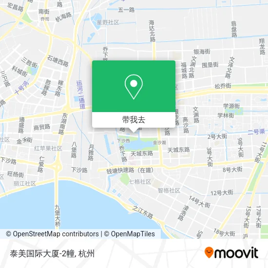 泰美国际大厦-2幢地图