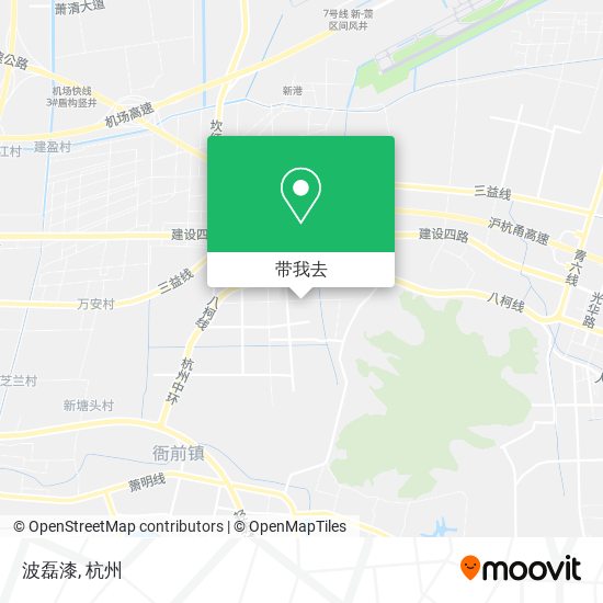波磊漆地图