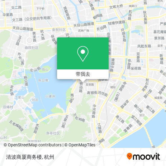 清波商厦商务楼地图