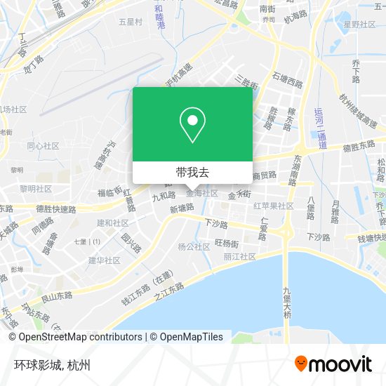 环球影城地图