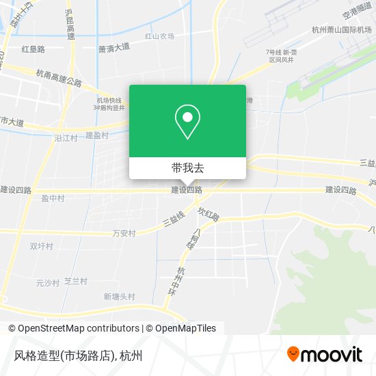 风格造型(市场路店)地图