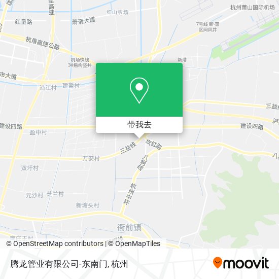 腾龙管业有限公司-东南门地图