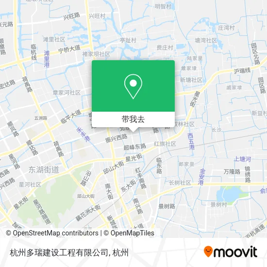 杭州多瑞建设工程有限公司地图
