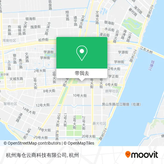 杭州海仓云商科技有限公司地图