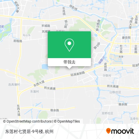 东莲村七贤居-9号楼地图