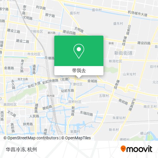 华昌冷冻地图
