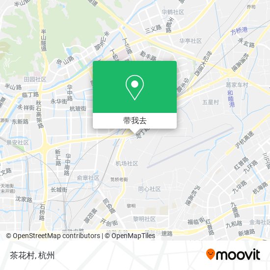 茶花村地图