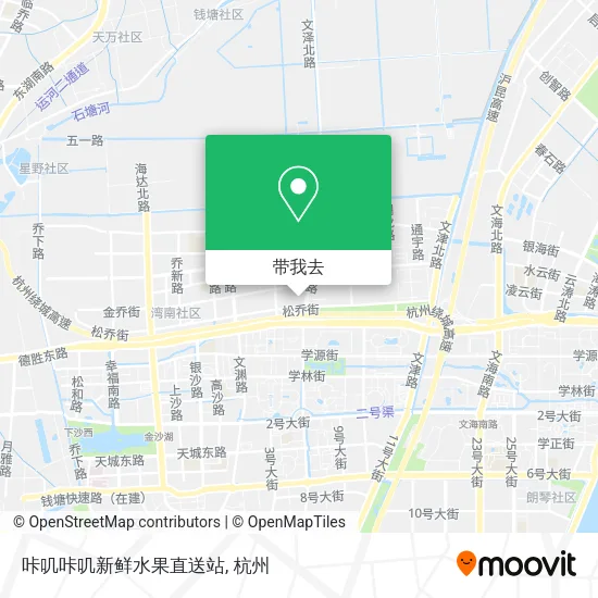 咔叽咔叽新鲜水果直送站地图