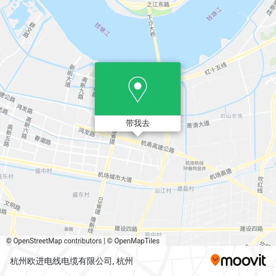 杭州欧进电线电缆有限公司地图