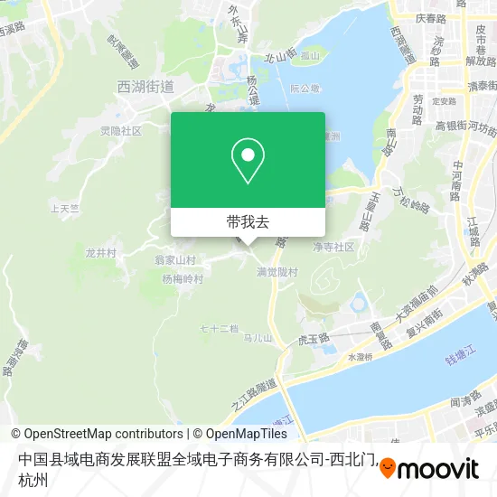 中国县域电商发展联盟全域电子商务有限公司-西北门地图