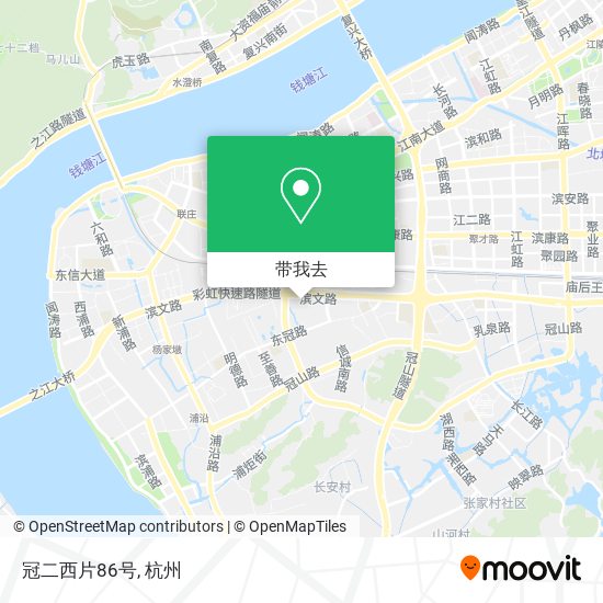 冠二西片86号地图