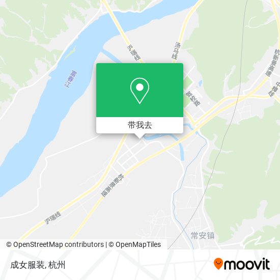 成女服装地图