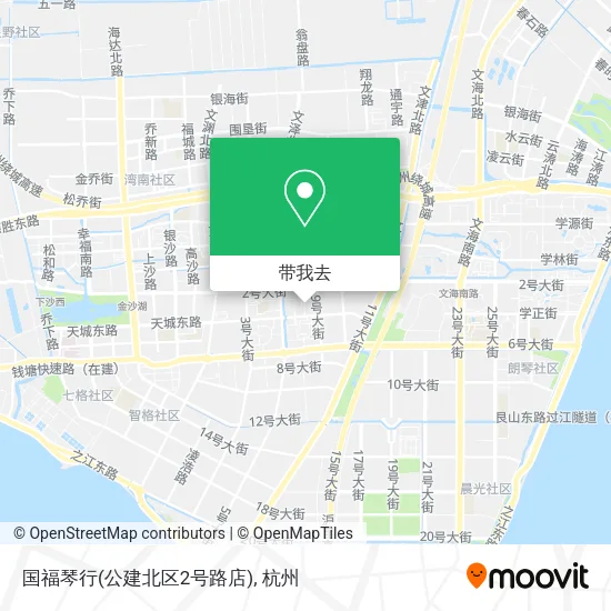 国福琴行(公建北区2号路店)地图