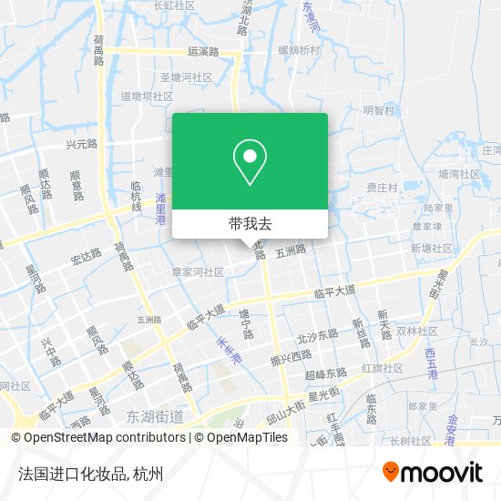 法国进口化妆品地图