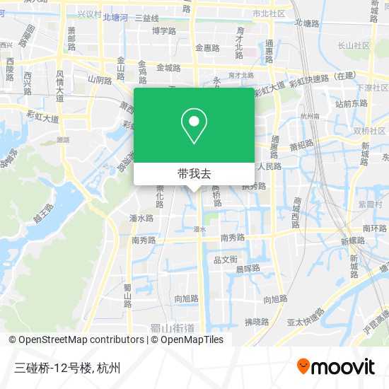 三碰桥-12号楼地图