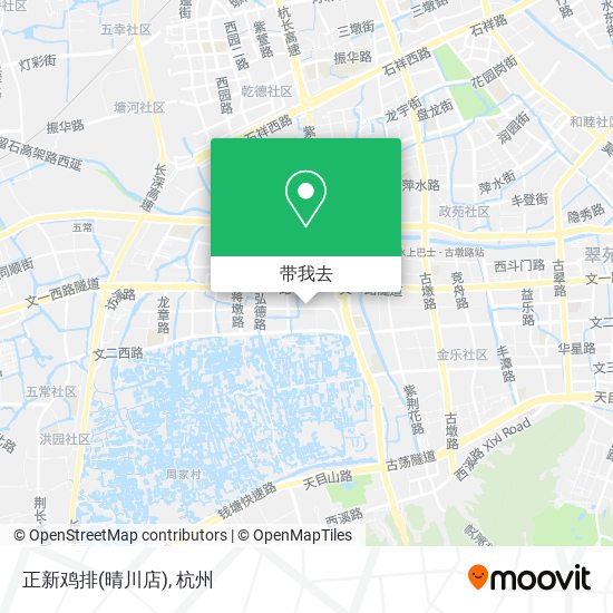 正新鸡排(晴川店)地图
