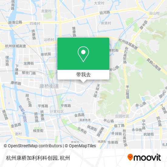 杭州康桥加利利科创园地图