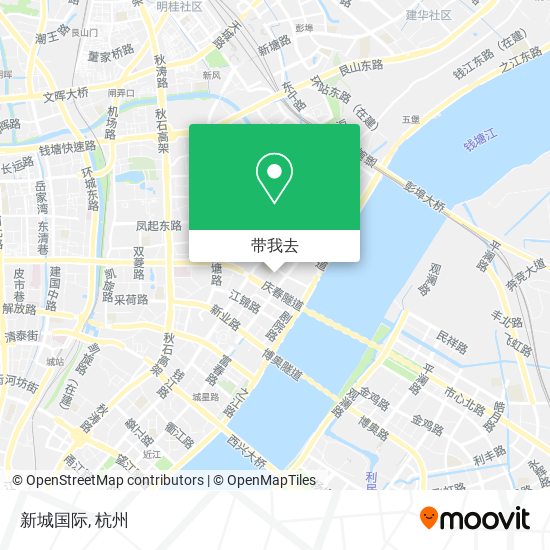 新城国际地图