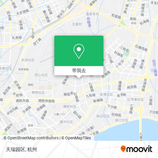 天瑞园区地图