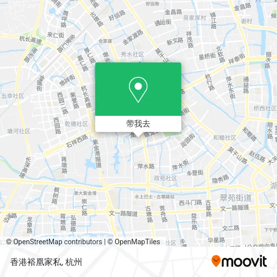 香港裕凰家私地图