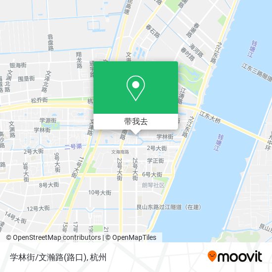 学林街/文瀚路(路口)地图