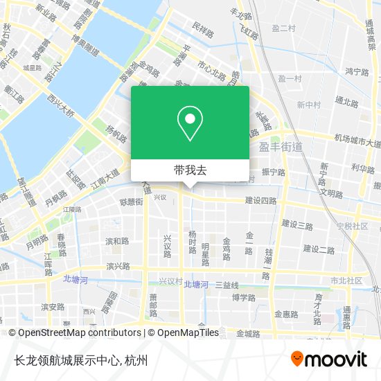 长龙领航城展示中心地图