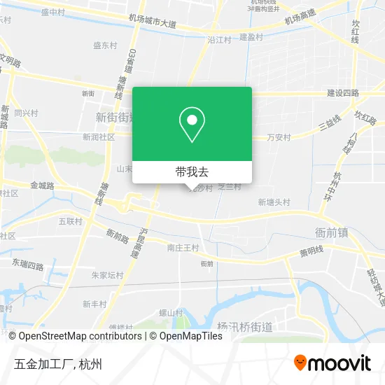 五金加工厂地图