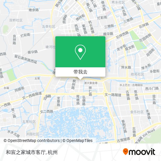 和宸之家城市客厅地图