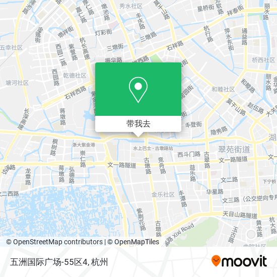 五洲国际广场-55区4地图