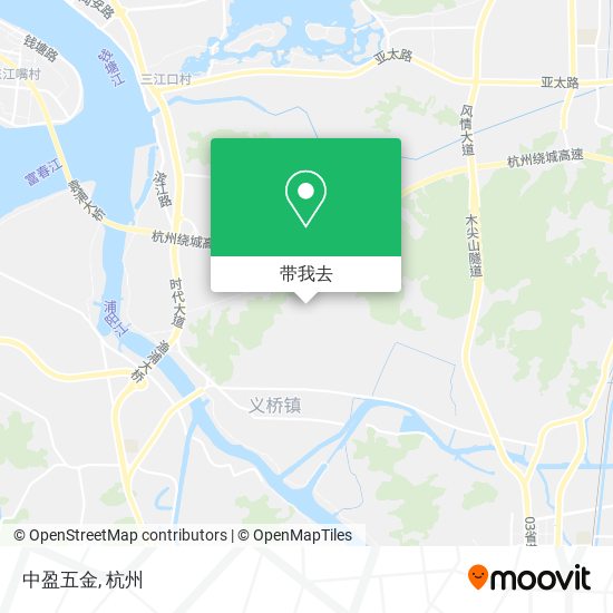 中盈五金地图