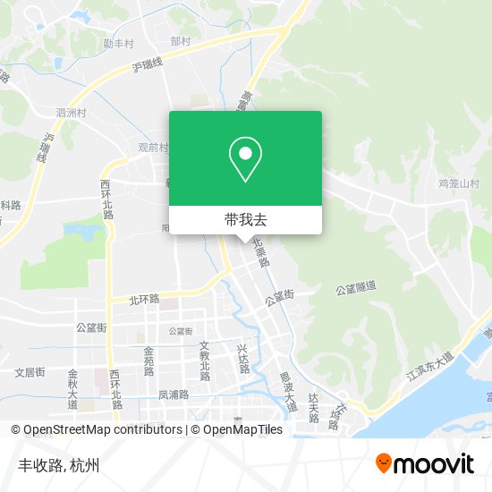 丰收路地图