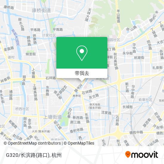 G320/长滨路(路口)地图