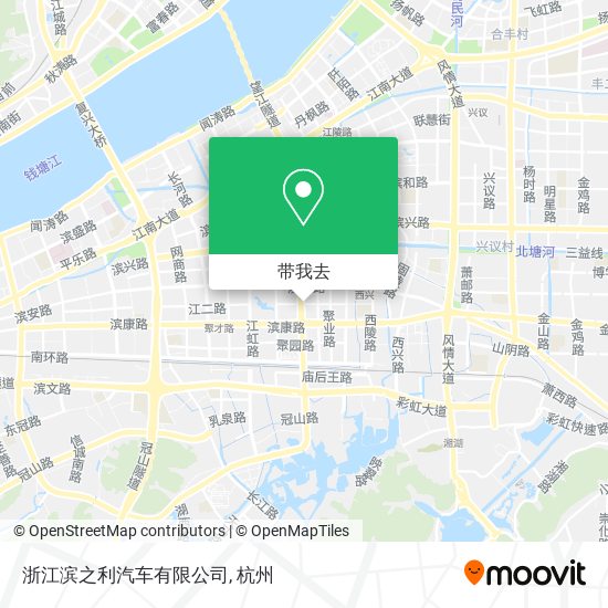 浙江滨之利汽车有限公司地图
