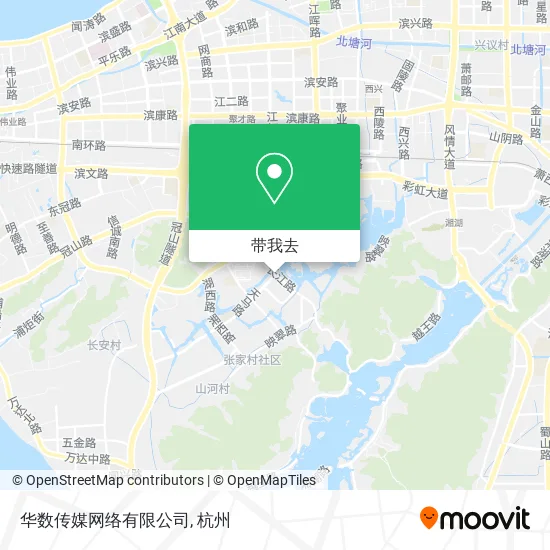 华数传媒网络有限公司地图
