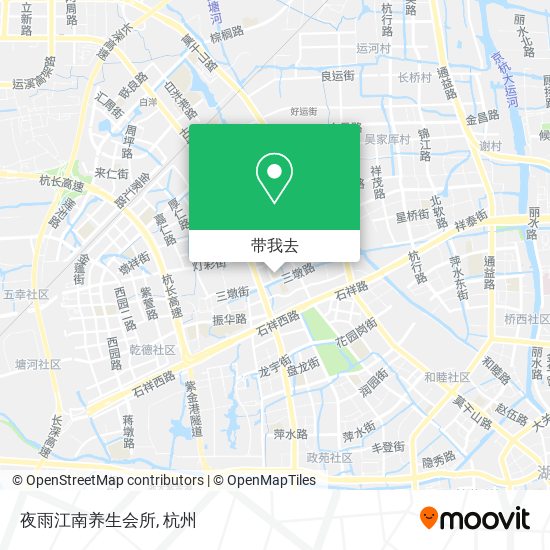 夜雨江南养生会所地图