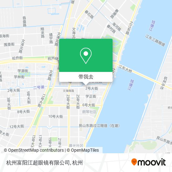 杭州富阳江超眼镜有限公司地图
