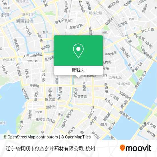 辽宁省抚顺市欲合参茸药材有限公司地图