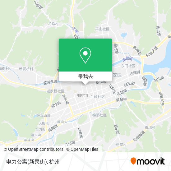电力公寓(新民街)地图