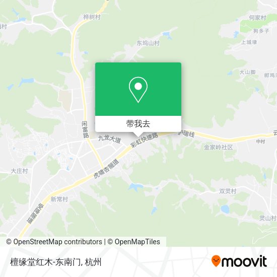 檀缘堂红木-东南门地图