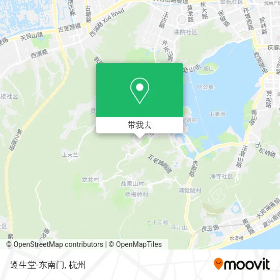 遵生堂-东南门地图